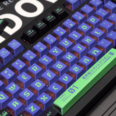 Keycap CMK Shin Seiki Evangelion PBT Dye-sub Cherry Profile