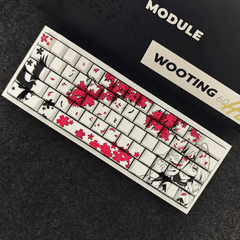Keycap CMK Makima Fox Masked PBT Dye-sub Cherry Profile