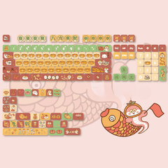 Keycap NDN Lucky Snake PBT Dye-sub PDA Profile