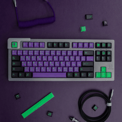 Keycap CMK PBT Eva Mecha-01 PBT Dye-sub Cherry Profile