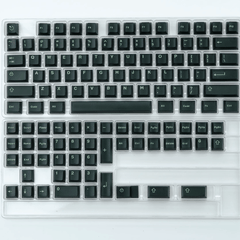 Keycap Aifei ABS Semi-transparent Dark Green ABS Double-shot Cherry Profile
