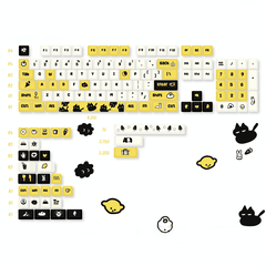 Keycap Graffiti Cat PBT Dye-sub Cherry Profile
