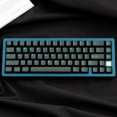 Keycap Aifei ABS Semi-transparent Blue Cyan ABS Double-shot Cherry Profile