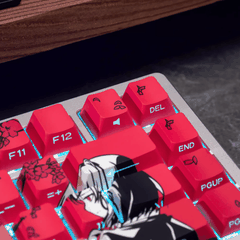 Keycap CMK Makima Sakura PBT Dye-sub Cherry Profile