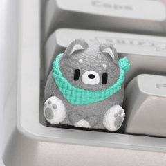 Artisan Bear Wearing A Scarf