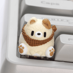 Artisan Bear Wearing A Scarf