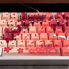 Keycap CMK Makima Sakura PBT Dye-sub Cherry Profile
