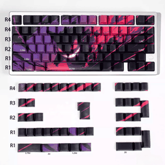 Keycap CMK Pokémon Gengar PBT Dye-sub Cherry Profile