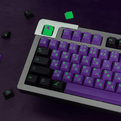 Keycap CMK PBT Eva Mecha-01 PBT Dye-sub Cherry Profile