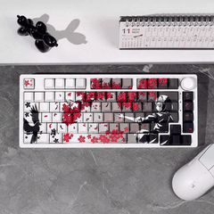 Keycap CMK Makima Sakura PBT Dye-sub Cherry Profile