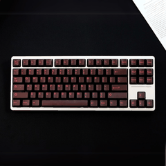Keycap Aifei ABS Semi-transparent Red Neon ABS Double-shot Cherry Profile