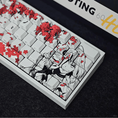 Keycap CMK Makima Fox Masked PBT Dye-sub Cherry Profile