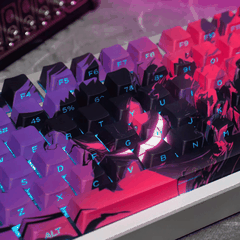 Keycap CMK Pokémon Gengar PBT Dye-sub Cherry Profile