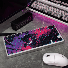 Keycap CMK Pokémon Gengar PBT Dye-sub Cherry Profile