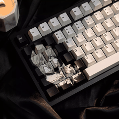 Keycap CMK Makima Flower PBT Dye-sub Cherry Profile