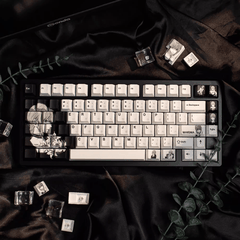 Keycap CMK Makima Flower PBT Dye-sub Cherry Profile
