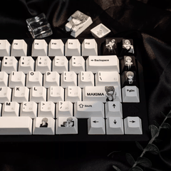 Keycap CMK Makima Flower PBT Dye-sub Cherry Profile
