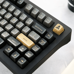 Keycap Aifei ABS Yellow Screen ABS Double-shot SA Profile