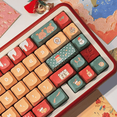 Keycap NDN Christmas Panda PBT Dye-sub PDA Profile