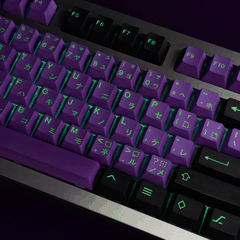 Keycap CMK PBT Eva Mecha-01 PBT Dye-sub Cherry Profile