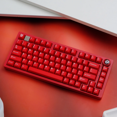 Keycap Aifei ABS Semi-transparent Classic Red ABS Double-shot Cherry Profile