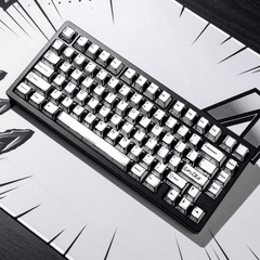 Keycap NDN Comic Style Monochrome PBT Dye-sub Cherry Profile