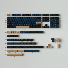 Keycap CMK ABS Blue Samurai