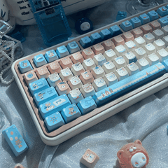 Keycap NDN Pirate Bear PBT Dye-sub PDA Profile