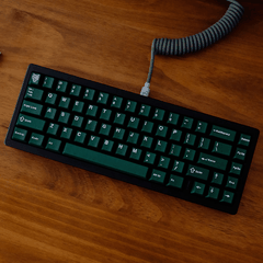 Keycap Aifei ABS Semi-transparent Emerald ABS Double-shot Cherry Profile