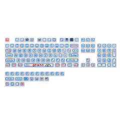 Keycap XDA PBT Doodle Painting