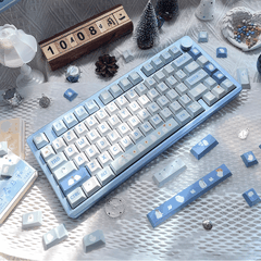 Keycap Blue Ghost PBT Dye-sub Cherry Profile