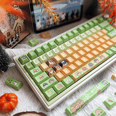 Keycap Farmer PBT Dye-sub Cherry Profile