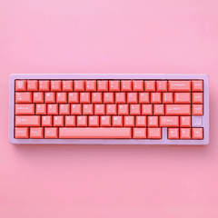 Keycap Aifei Semi-transparent Orange Red ABS Double-shot Cherry Profile