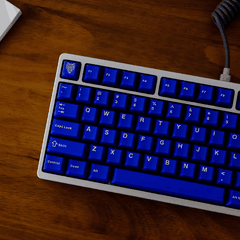 Keycap Aifei ABS Semi-transparent Klein Blue ABS Double-shot Cherry Profile