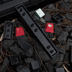 Keycap CMK PBT Black On Gray