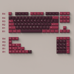 Keycap Aifei ABS Velvet ABS Double-shot Cherry Profile