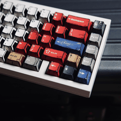 Keycap NDN Comic Style Mix Color PBT Dye-sub Cherry Profile