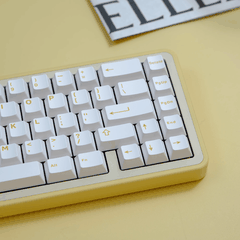 Keycap Aifei ABS Color on White ABS Double-shot Cherry Profile