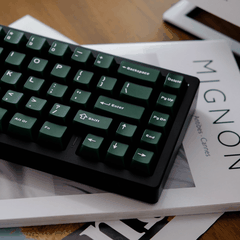 Keycap Aifei ABS Semi-transparent Emerald ABS Double-shot Cherry Profile