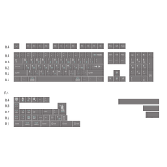 Keycap NDN Error 404 PBT Dye-sub Cherry Profile