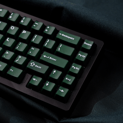 Keycap Aifei ABS Semi-transparent Emerald ABS Double-shot Cherry Profile