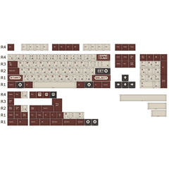 Keycap NDN Classic FC PBT Dye-sub Cherry Profile
