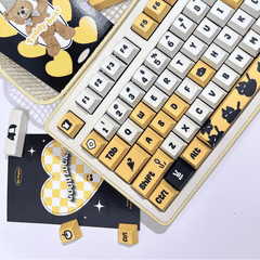 Keycap Graffiti Cat PBT Dye-sub Cherry Profile