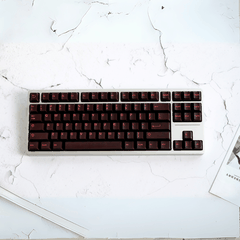 Keycap Aifei ABS Semi-transparent Red Neon ABS Double-shot Cherry Profile