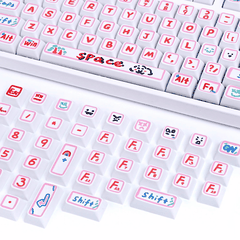 Keycap XDA PBT Doodle Painting