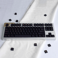 Keycap CMK PBT Midnight Rainbow PBT Dye-sub Cherry Profile
