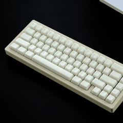 Keycap Aifei ABS Semi-transparent Marble White ABS Double-shot Cherry Profile