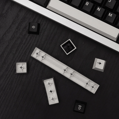 Keycap CMK ABS White on Black