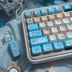 Keycap NDN Pirate Bear PBT Dye-sub PDA Profile