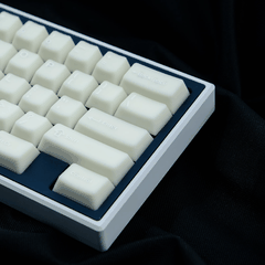 Keycap Aifei ABS Semi-transparent Marble White ABS Double-shot Cherry Profile
